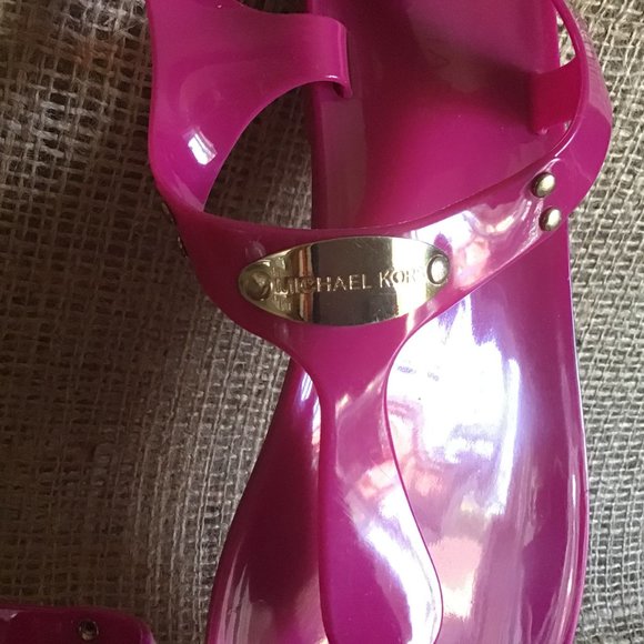 Michael Kors Sandals  Pink Mallory - Picture 4 of 7